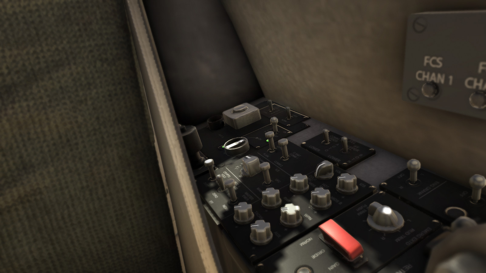 Left Side Control Panels