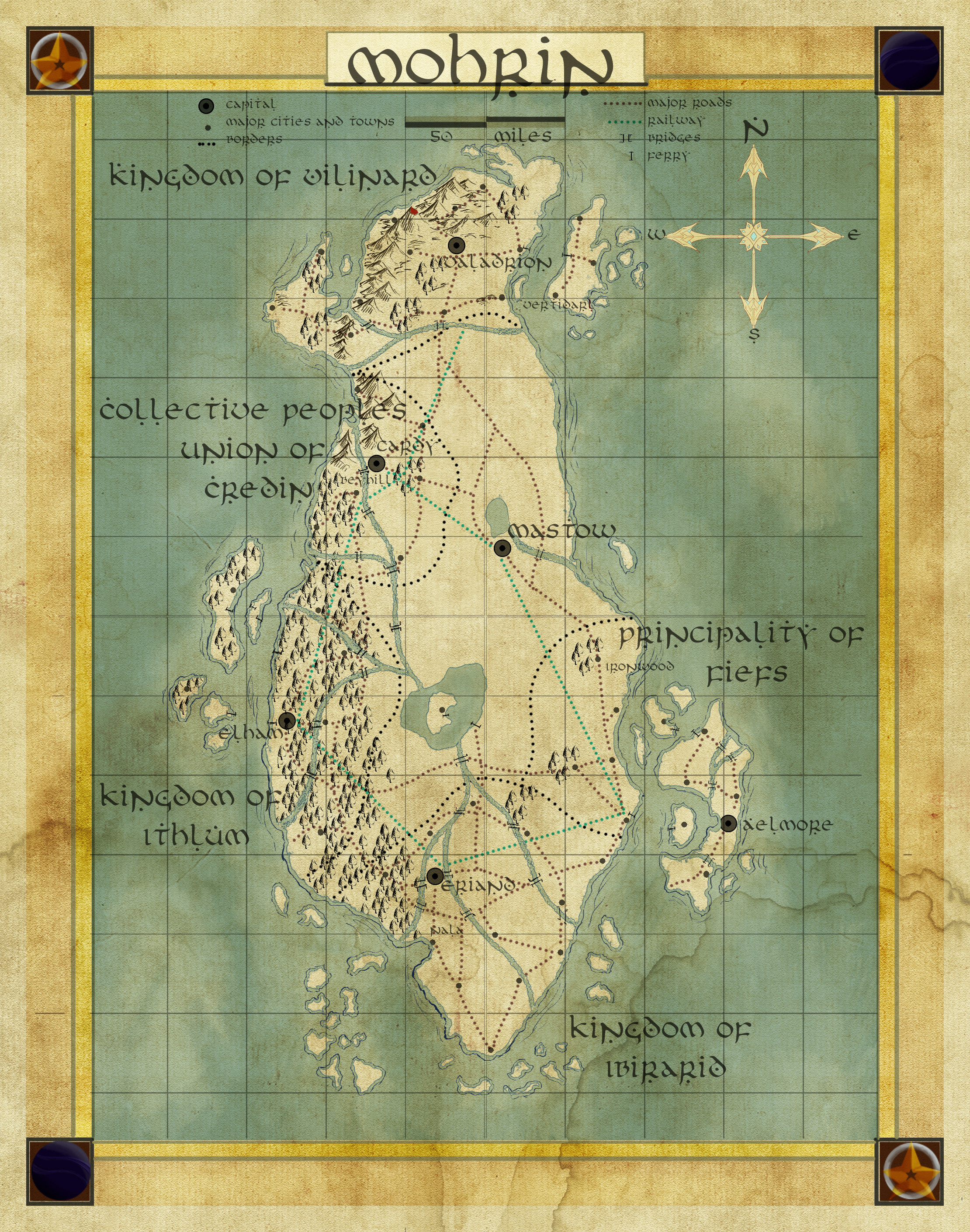 Final map of Mohrin