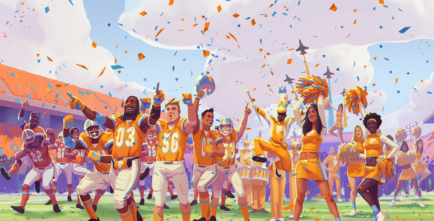 Artstation Rival Stars College Football Hero Images Kiel Whitaker