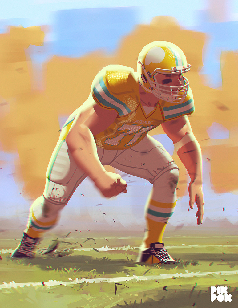 Artstation Rival Stars College Football Hero Images Kiel Whitaker