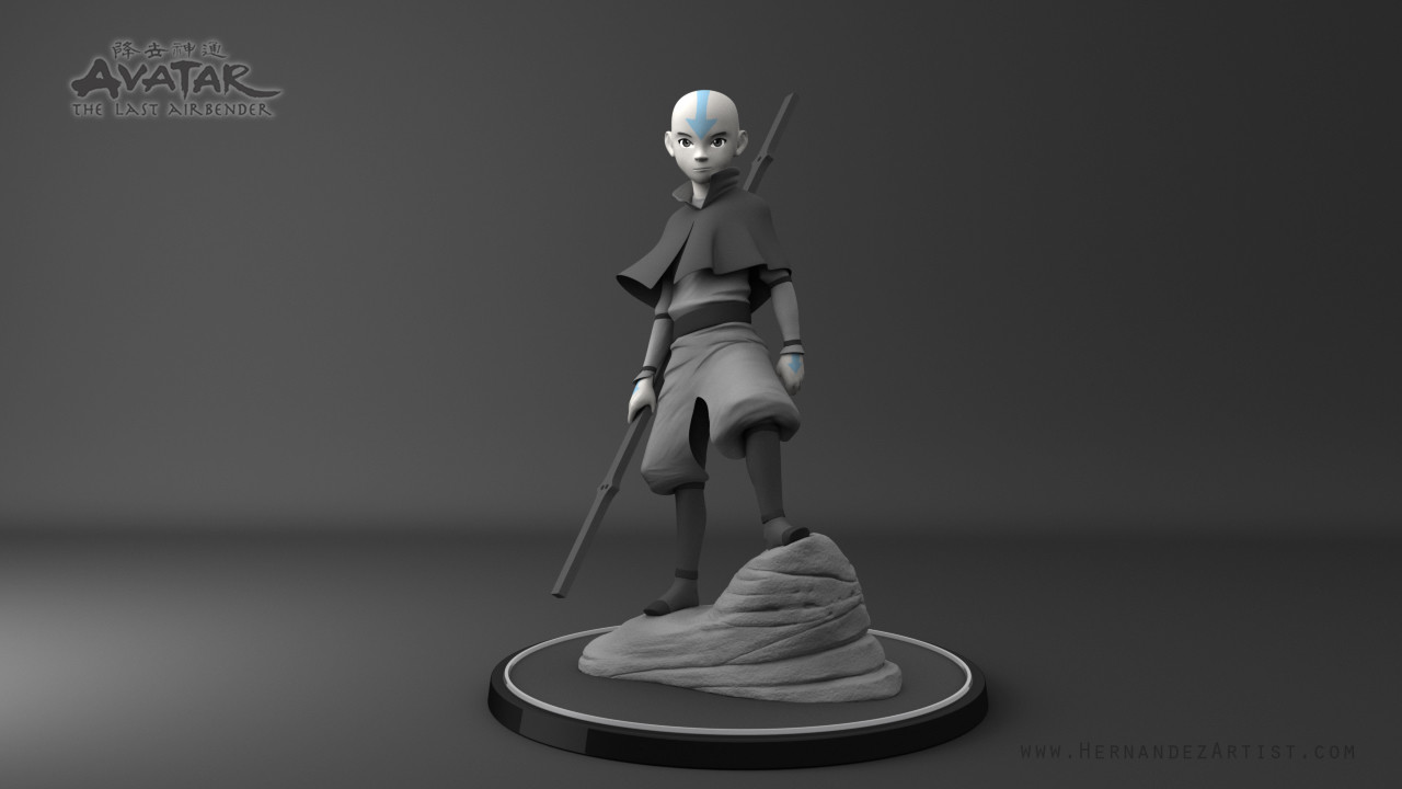 Artstation Aang The Last Airbender Edgar Hernandez