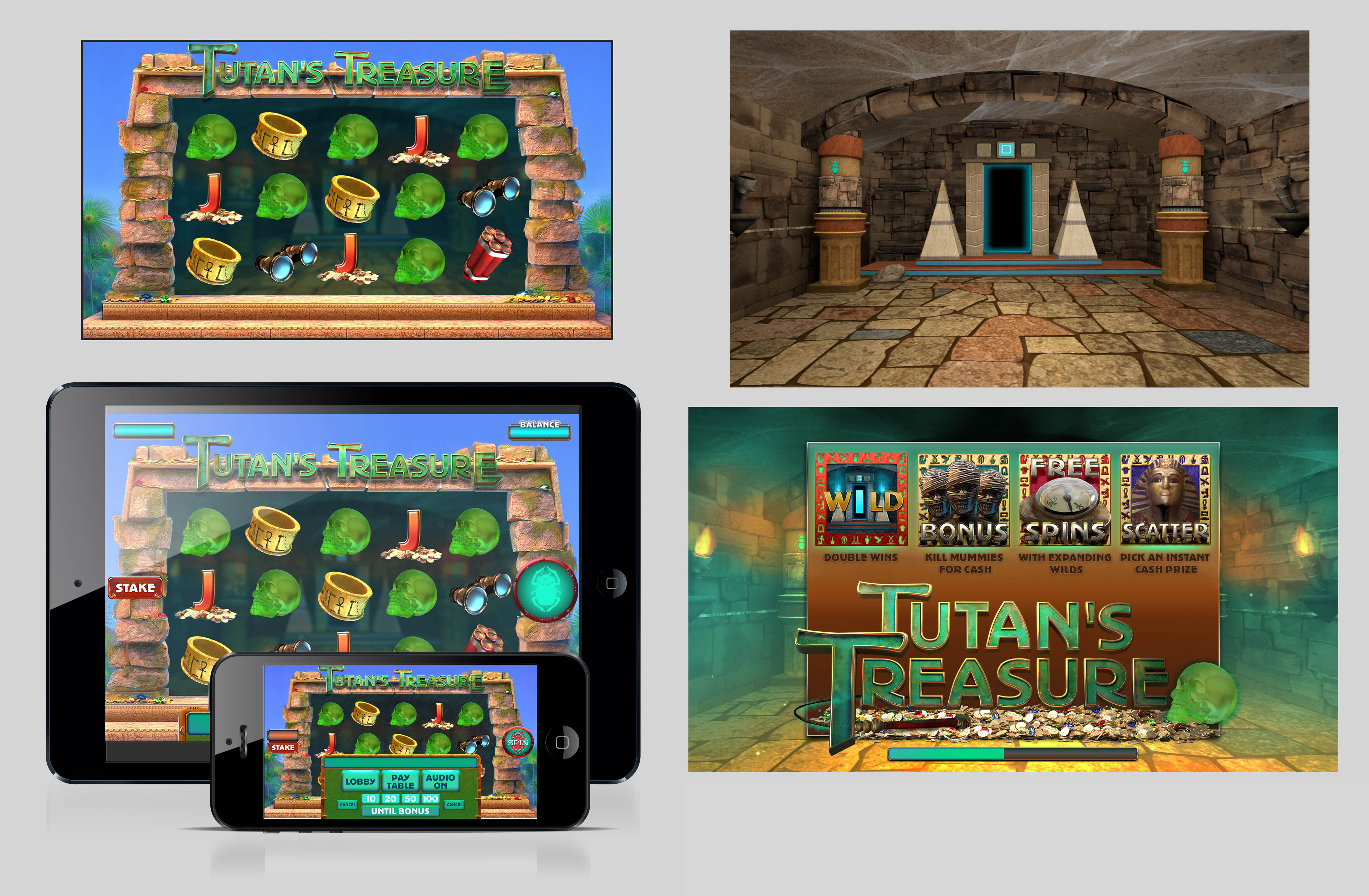 Game screens