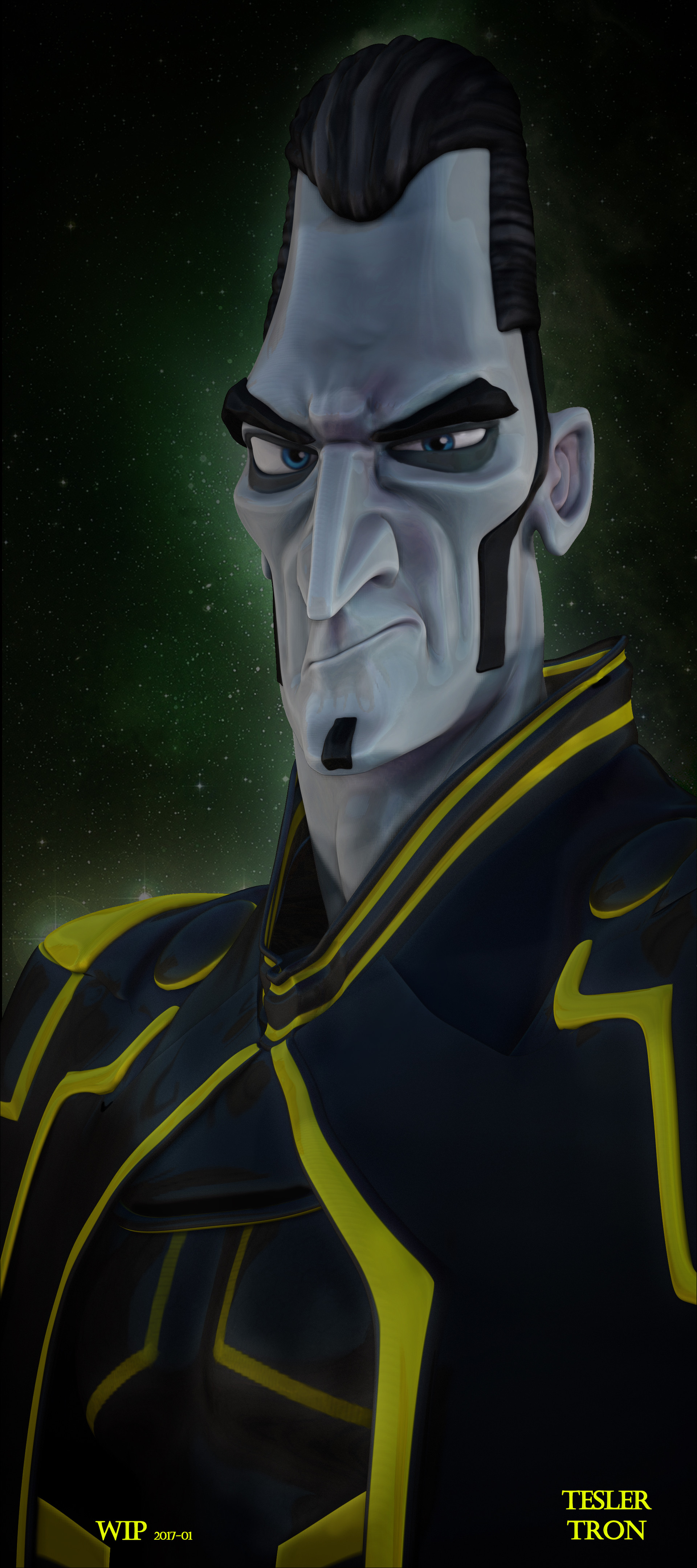 ArtStation - Tesler TRON