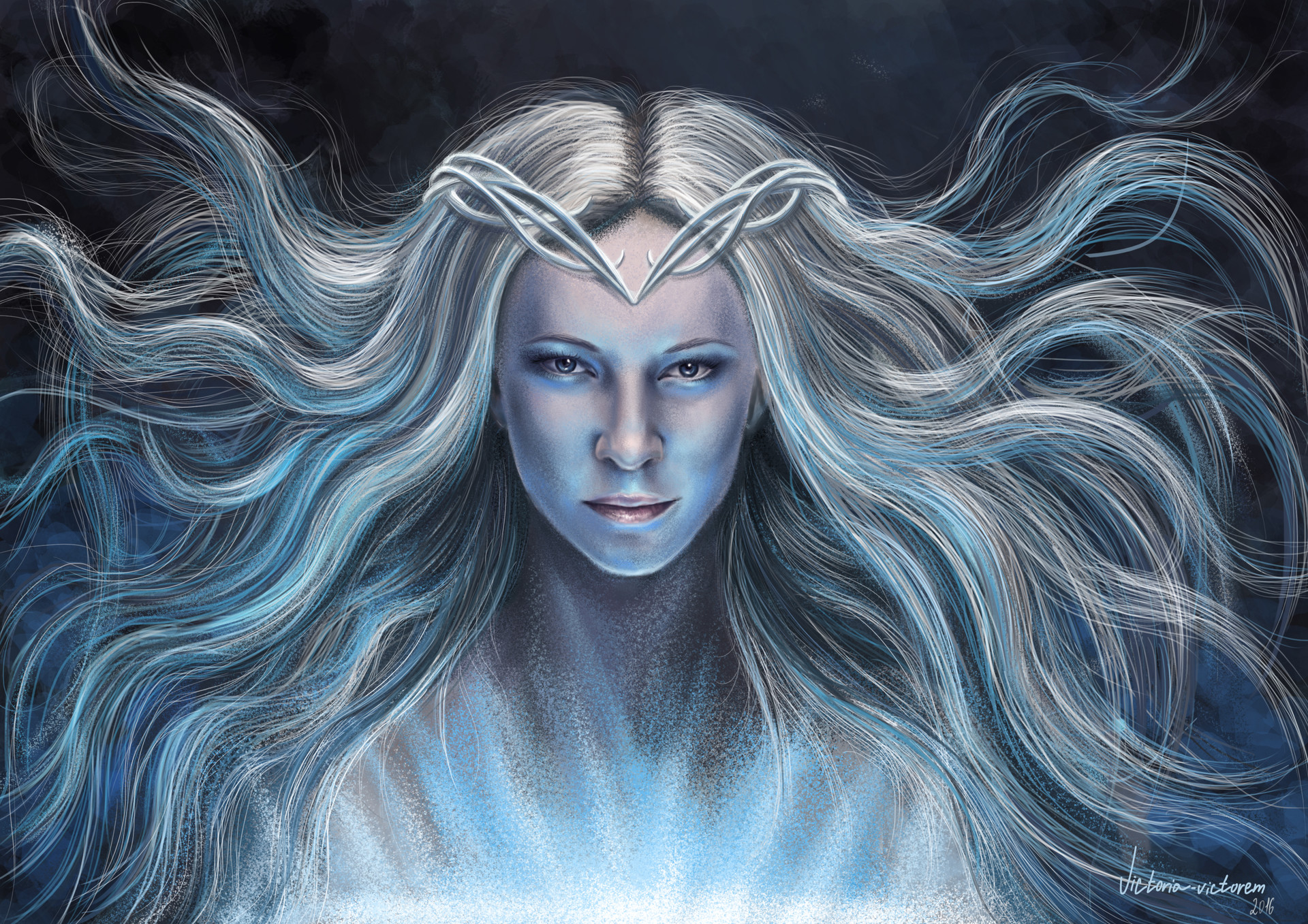 victoria krupenina the lord of the rings galadriel by victoria victorem