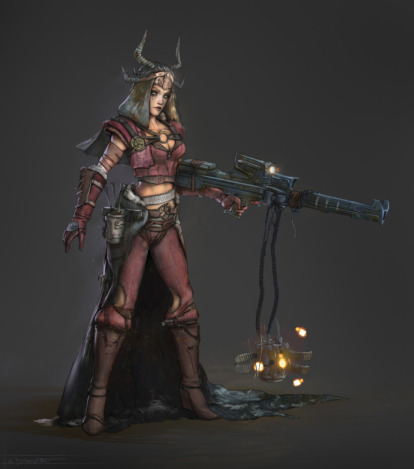 7- Almost there! I am still not satisfied with the balance of the pose.