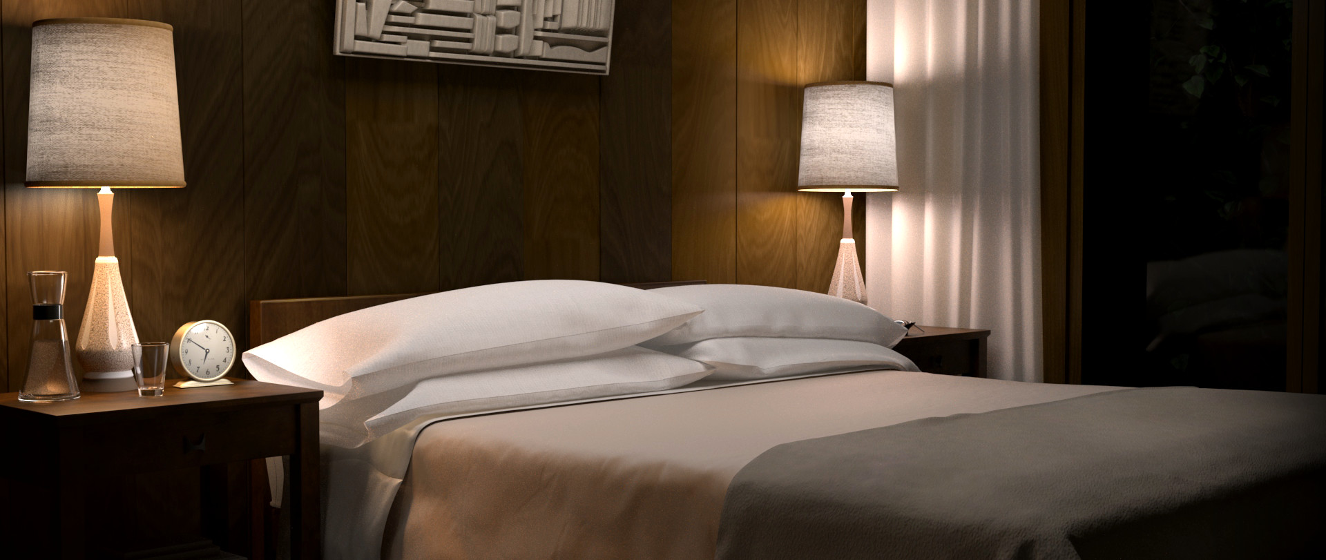 Artstation Scene From A Single Man Thomas Van Fucht