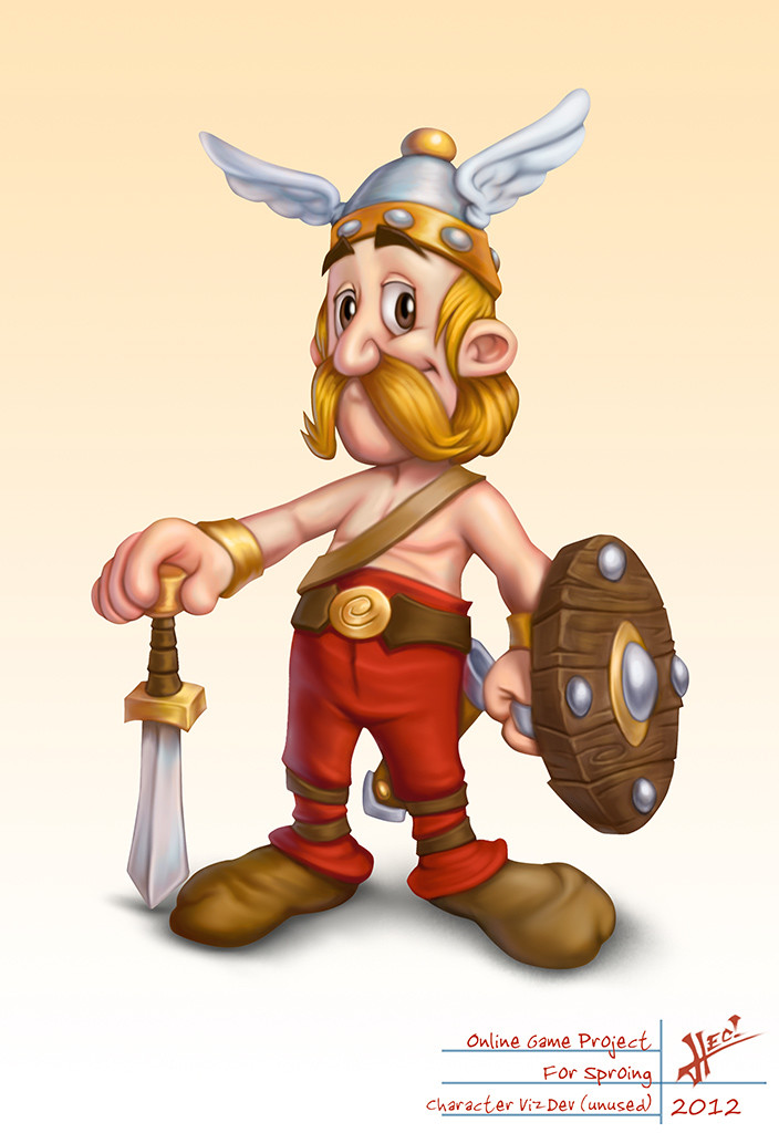 Asterix And Friends avatar design