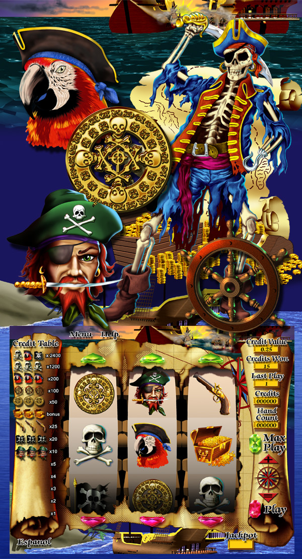 Pirate Themed Slot Machine