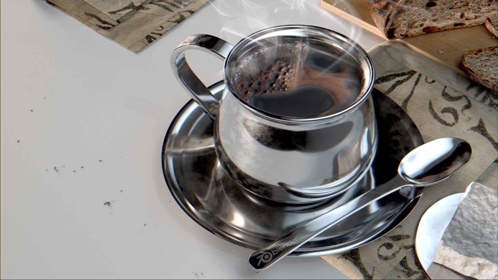The Coffee Render in Cycle