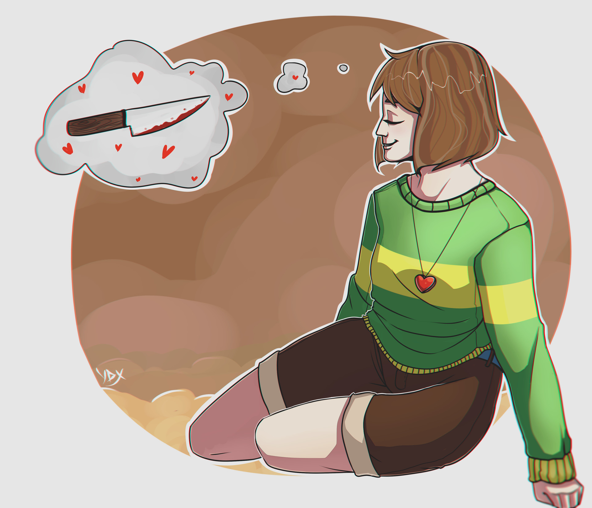 ArtStation - Chara 「Undertale」