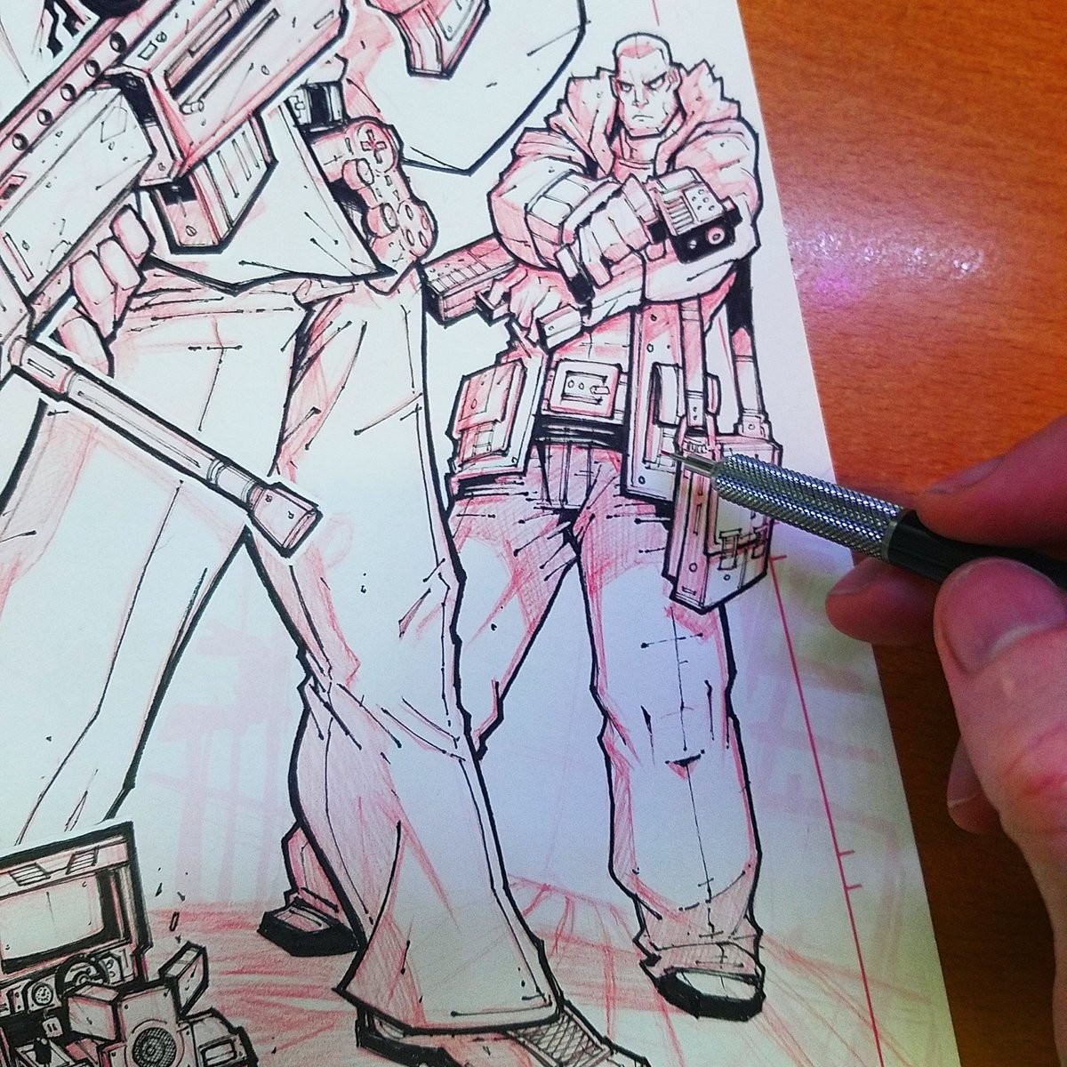 WIP 10: Drawing Linearts
