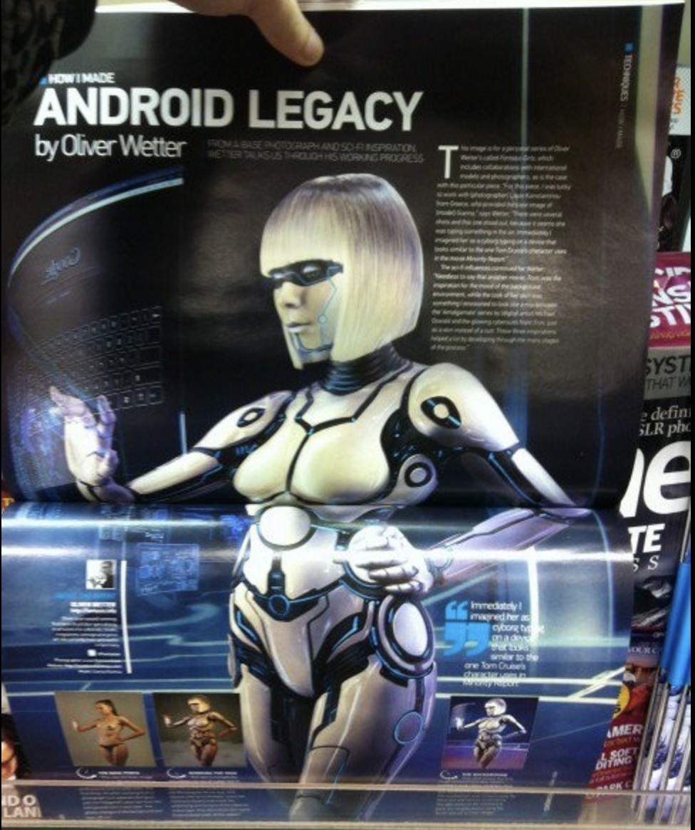 Advanced Photoshop Magazine feature