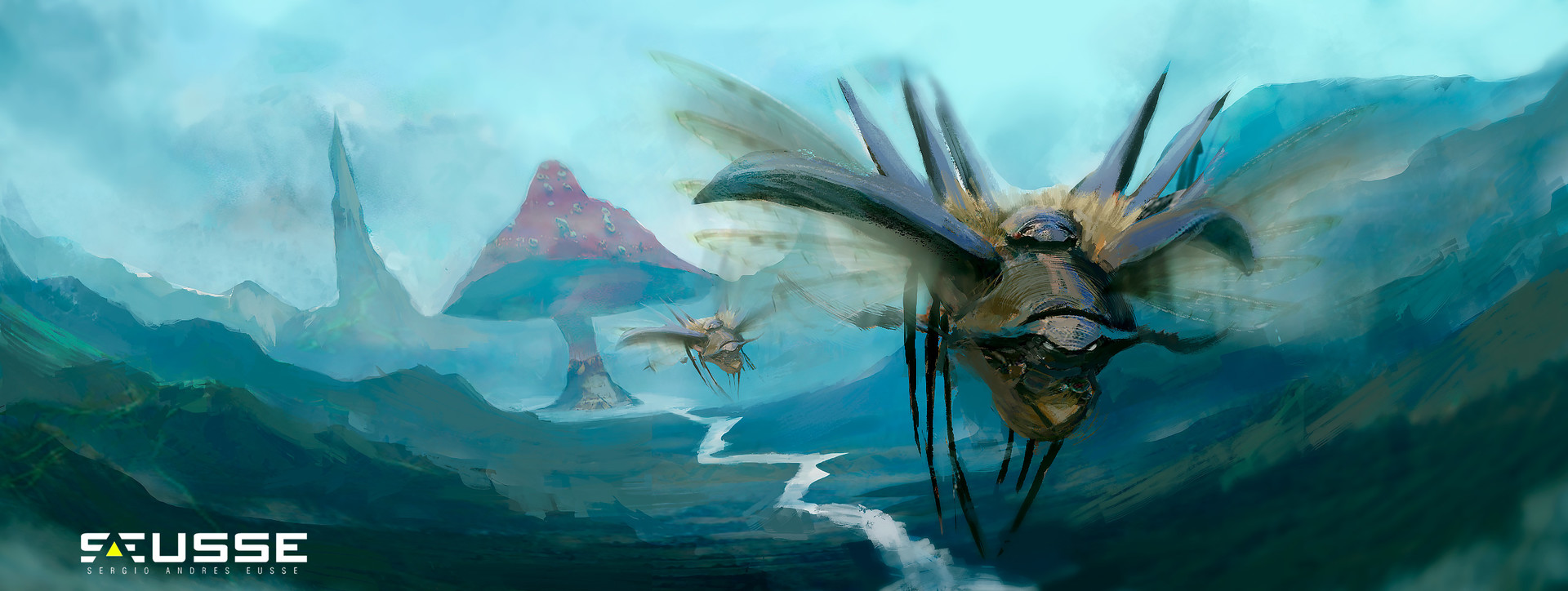 ArtStation Mushroom Valley