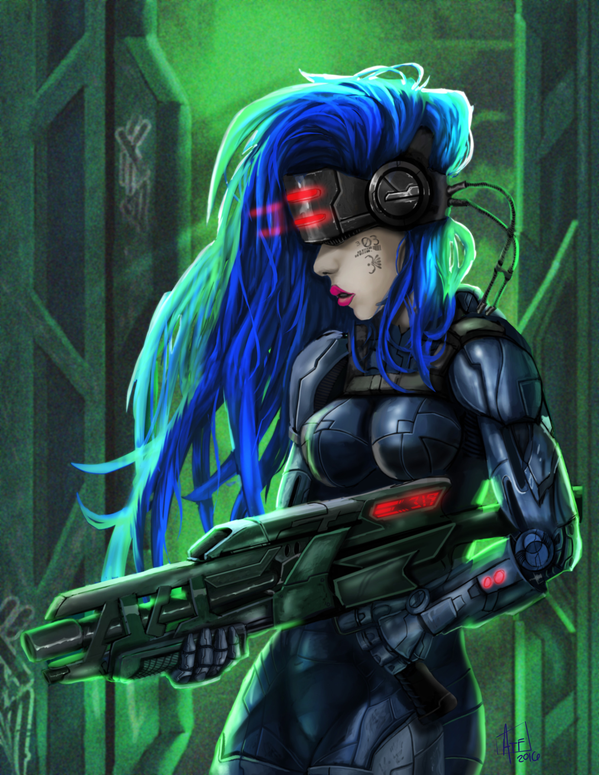 ArtStation sci fi goggles