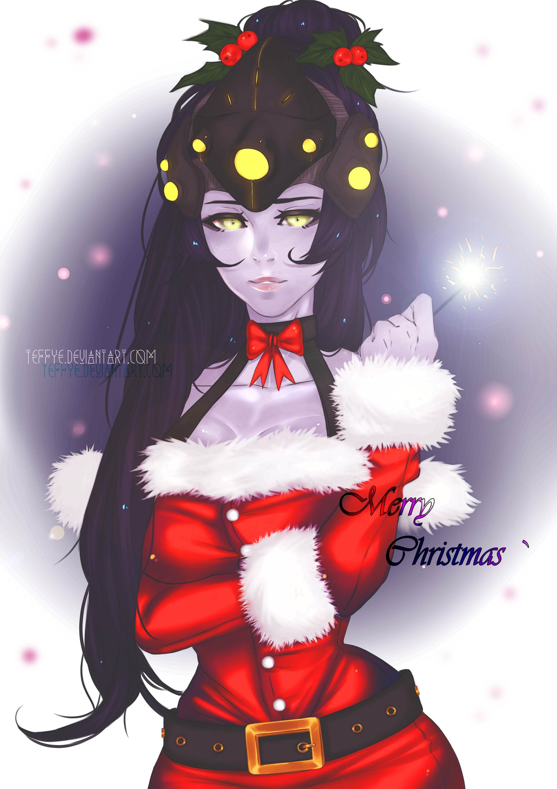 Artstation Widowmaker Merry Christmas Overwatch Diana Mitroser Download christmas images and photos. widowmaker merry christmas overwatch