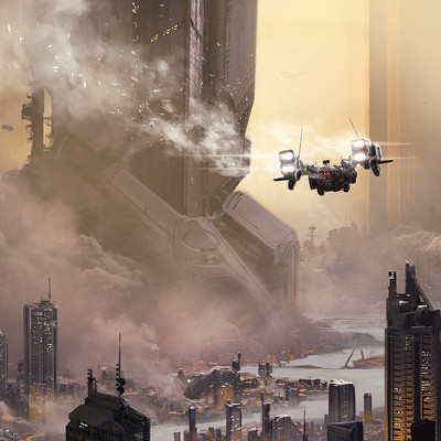 Pierre santamaria titan city by artanas