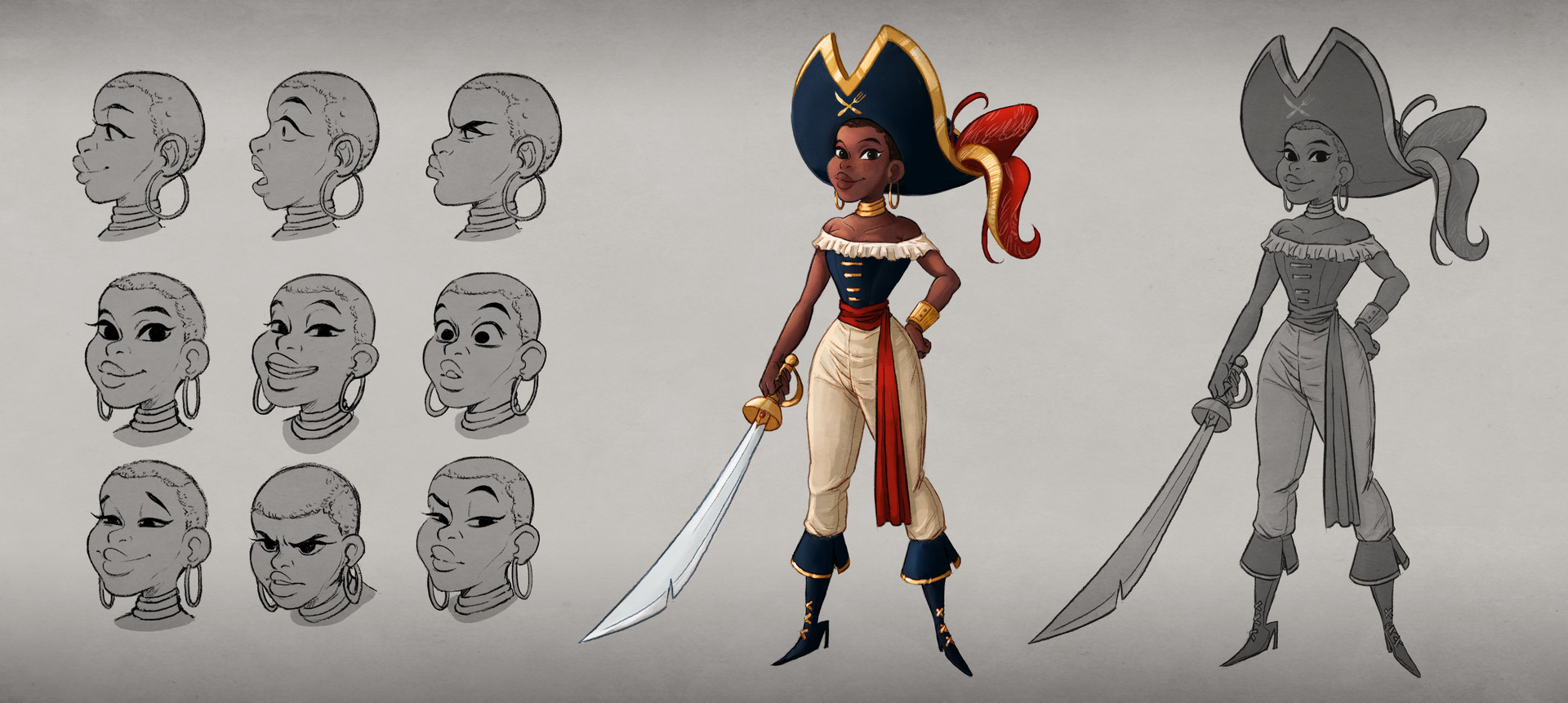 Luppi | Tallulah Potdevin - Character Design - Pirate Crew