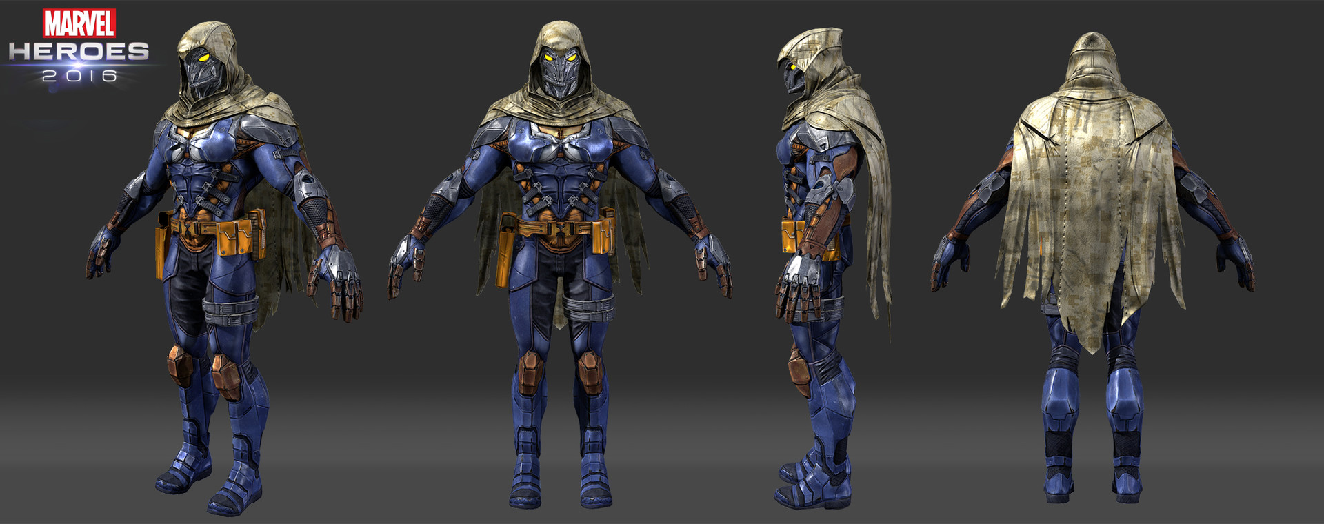 Artstation Taskmaster World 9 Model For Marvel Heroes 2016 Tony