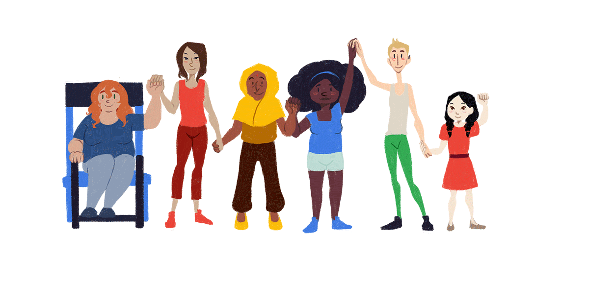 Albaharu (Ana F. Águila) - Animated Gif-Google doodle for Women's day