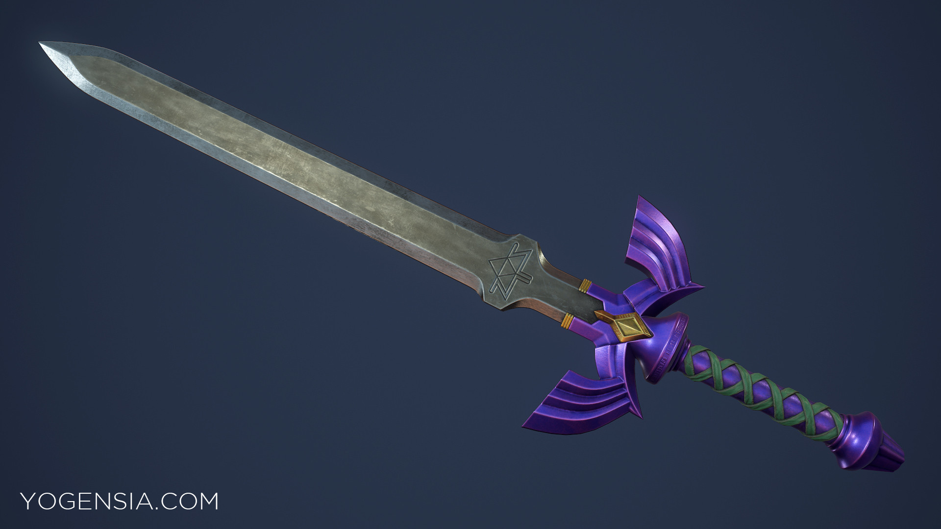Artstation Master Sword Zelda Fan Art Yogen Yogensia
