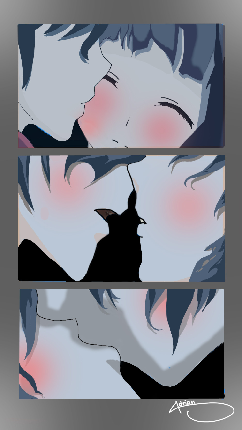 Kiss Anime, Kiss Cartoon HD phone wallpaper | Pxfuel