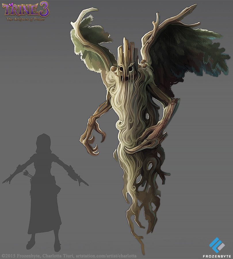 Artstation Trine 3 Characters Creatures Charlotta Tiuri