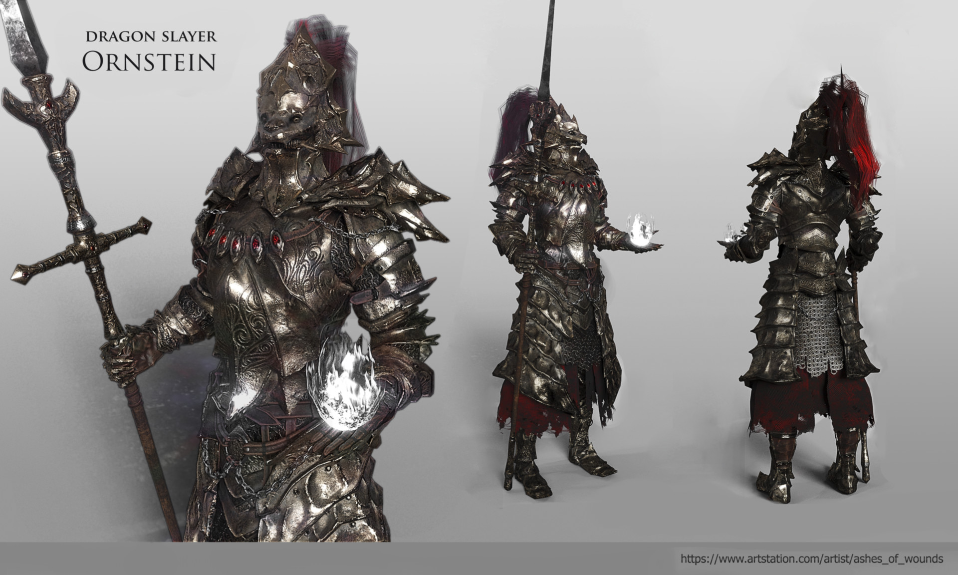 Artstation Dragon Slayer Ornstein Artemiy Sokolov View an image titled 'lothric & lorian, twin princes art' in our dark souls iii art gallery featuring official character designs, concept art. dragon slayer ornstein artemiy sokolov