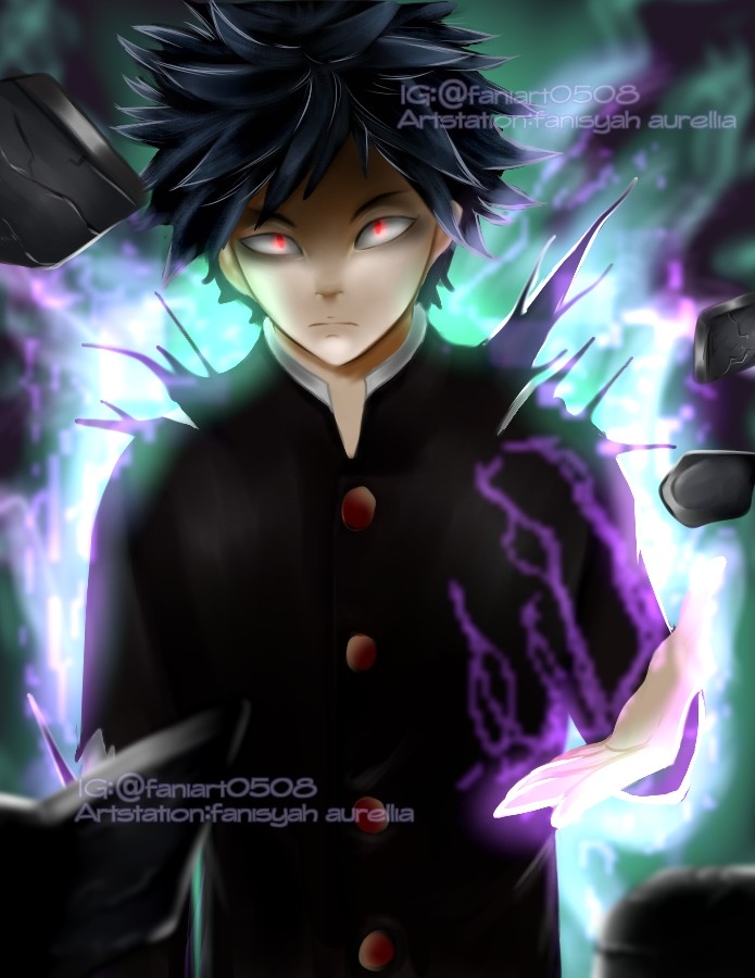 Wallpaper Fanisyah Aurellia Mob Psycho 100 Desktop Wallpaper