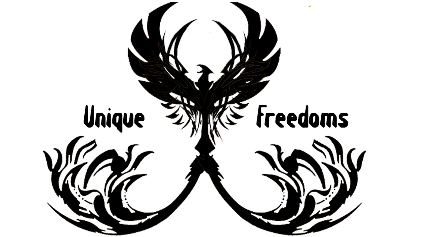 Тату эскиз freedom надпись