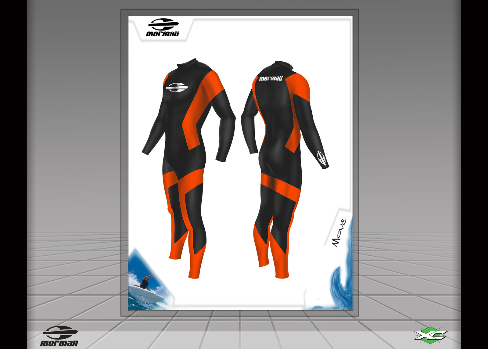 Proposta de traje para Surf 