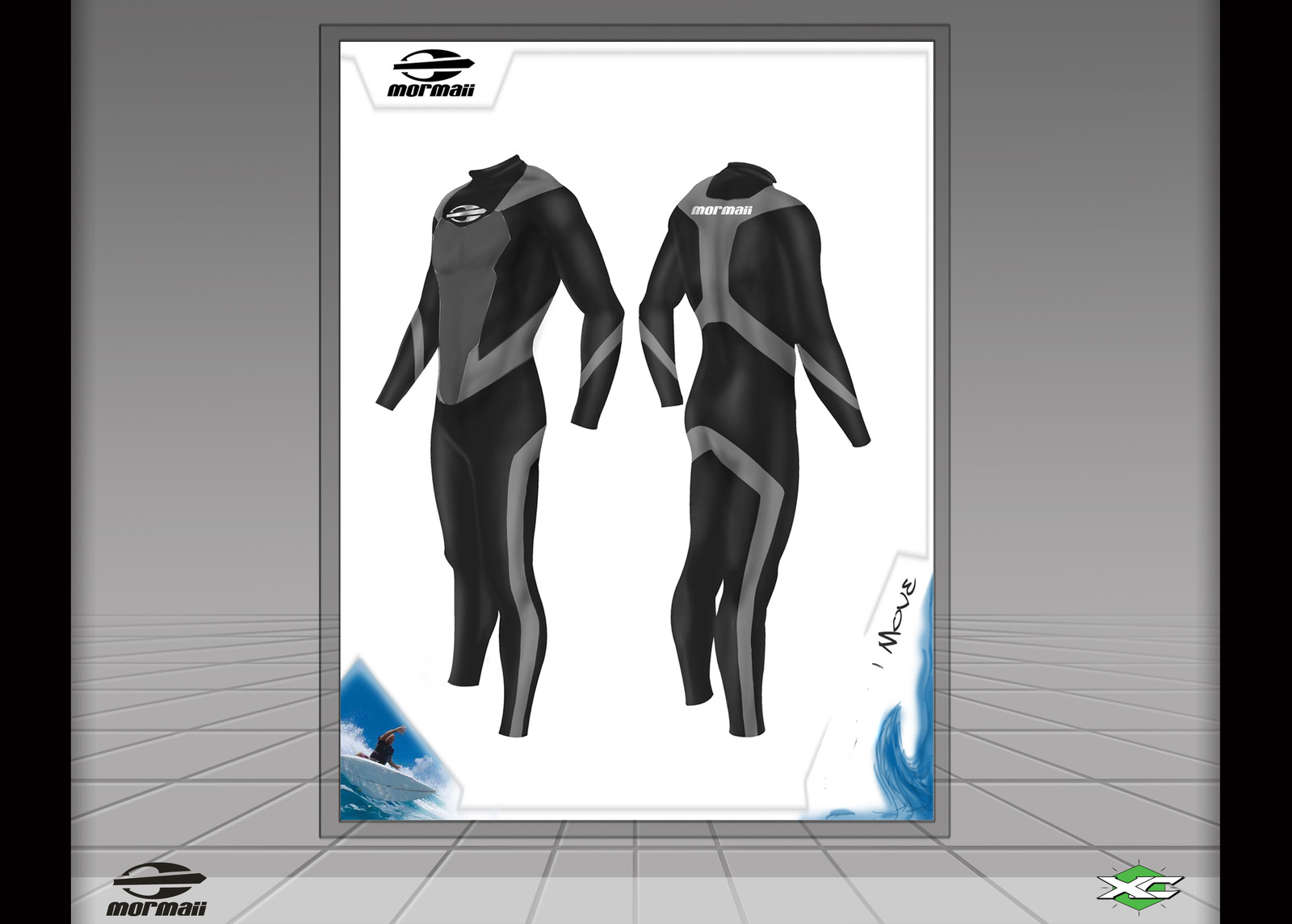 Proposta de traje para Surf 