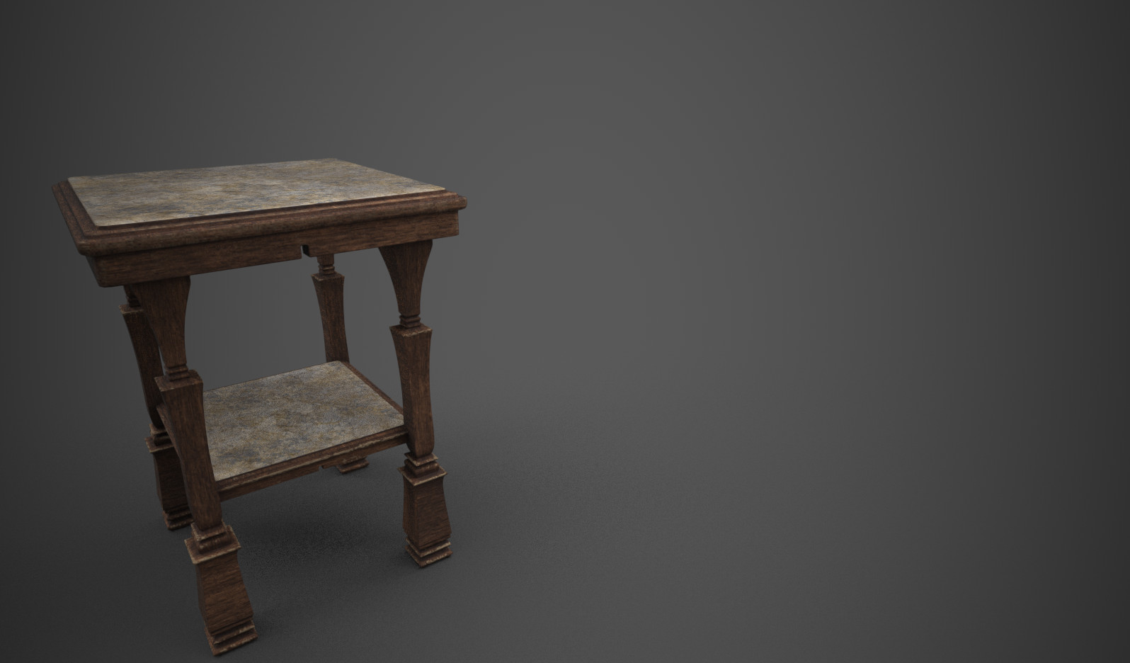 Desk side table