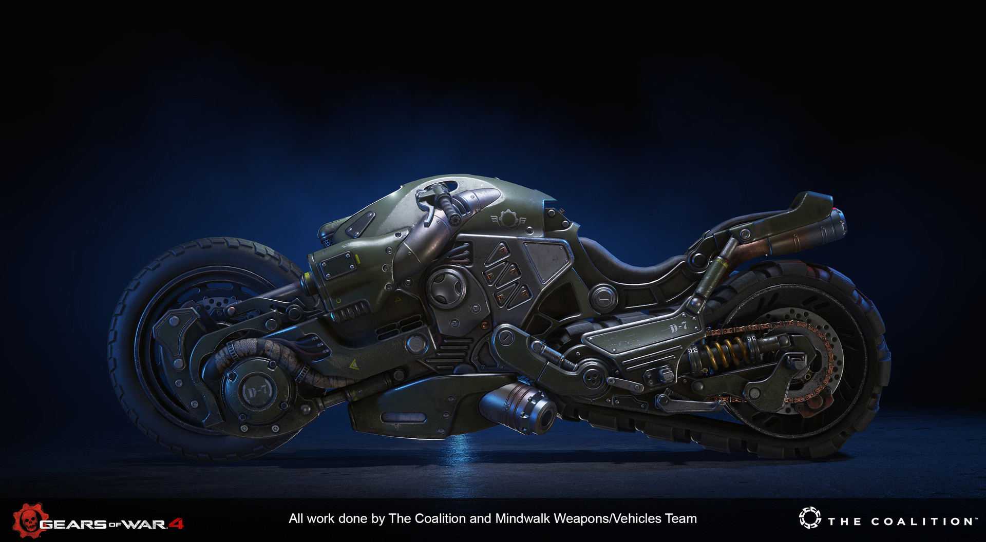 Eugene Slautin Weapons, Vehicles and Robots of Gears of War 4