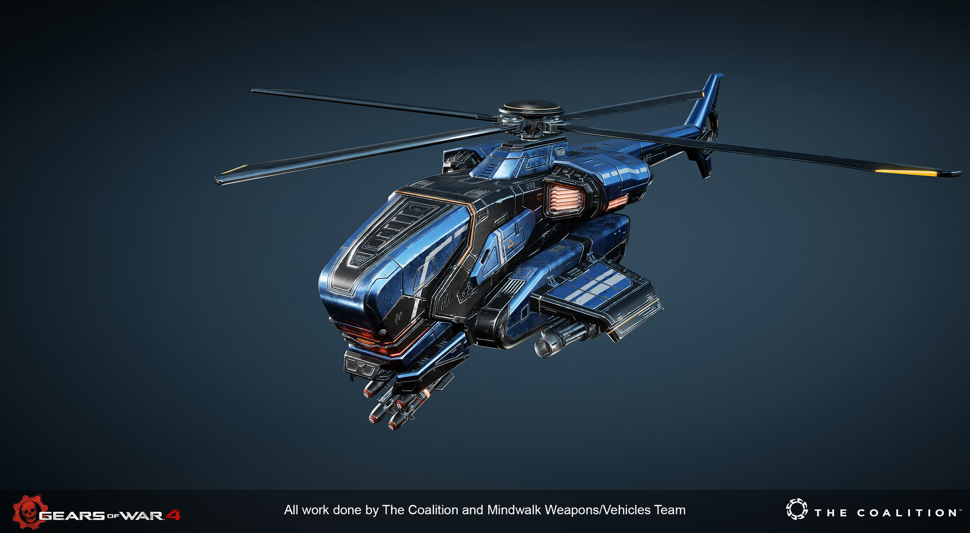 Eugene Slautin Weapons, Vehicles and Robots of Gears of War 4