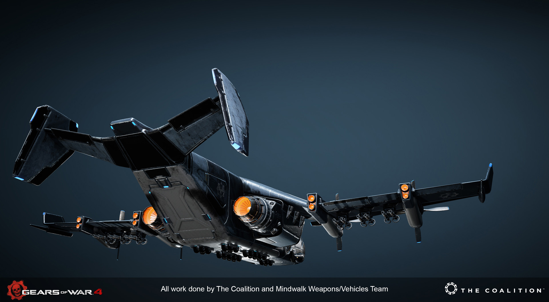 Eugene Slautin Weapons, Vehicles and Robots of Gears of War 4