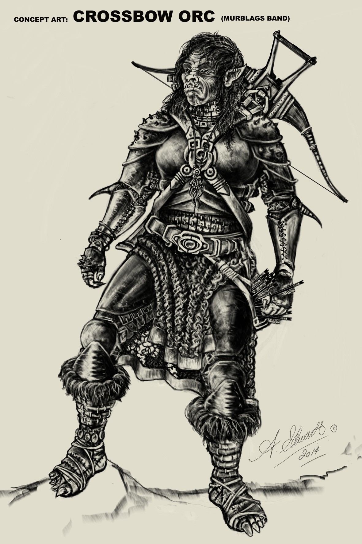ArtStation - Crossbow orc