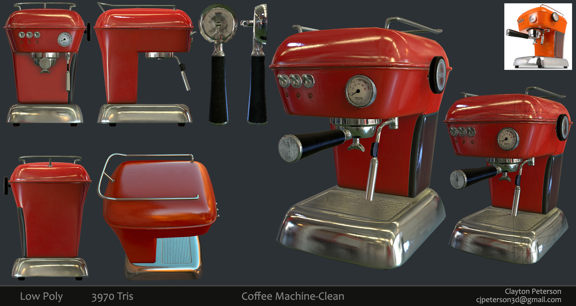 ArtStation - KitchenAid Coffee Collection ( Espresso Machine and