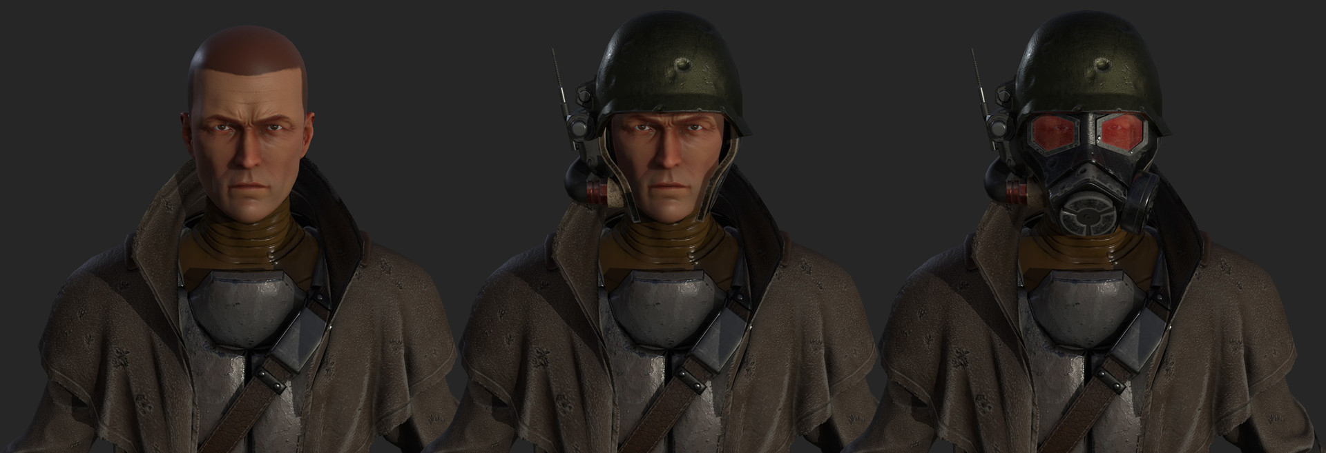 Artstation Veteran Ncr Ranger Fanart Wip