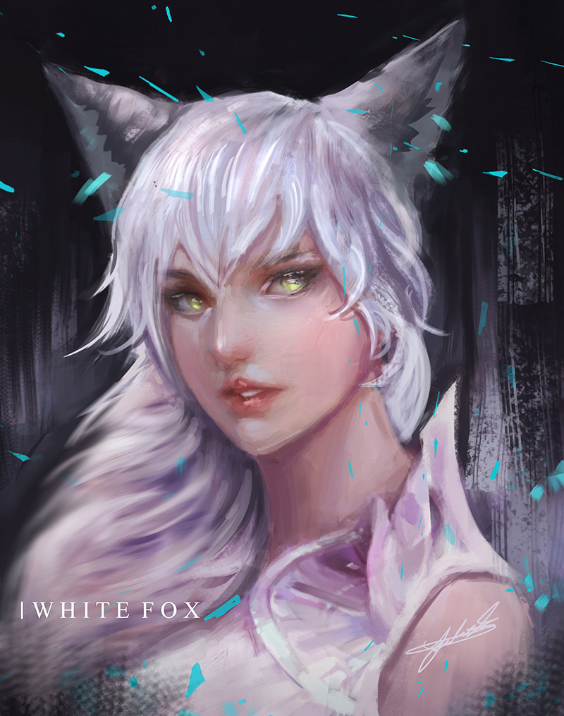 ArtStation - White fox