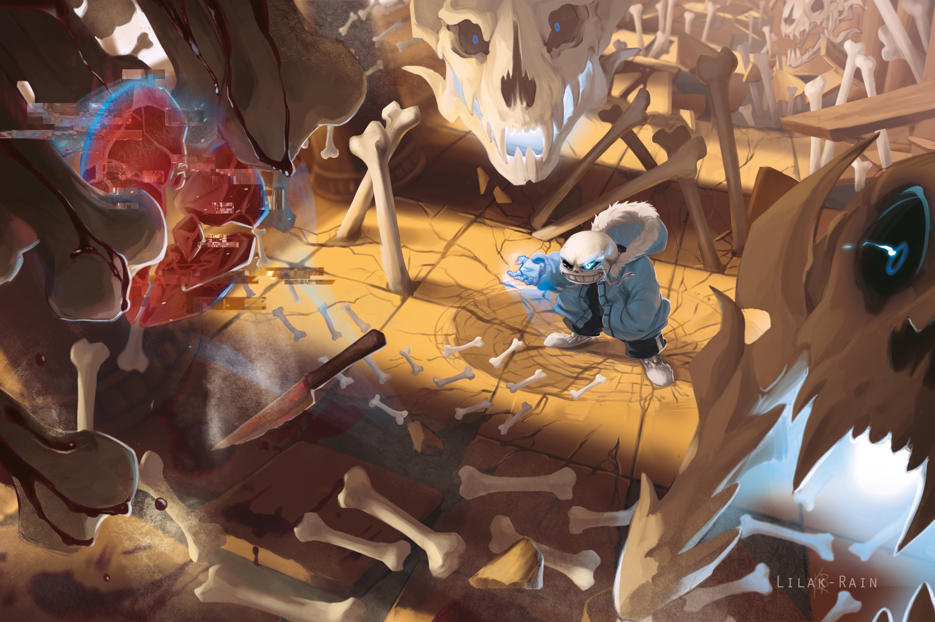 Artstation Undertale Fanart Karien Benz