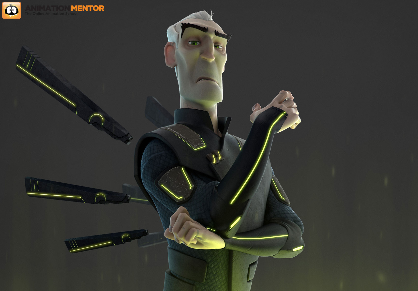 Artstation Overlord Rig Animation Mentor Joshua Cote
