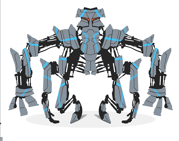Oasim Karmieh Sci Fi Robots