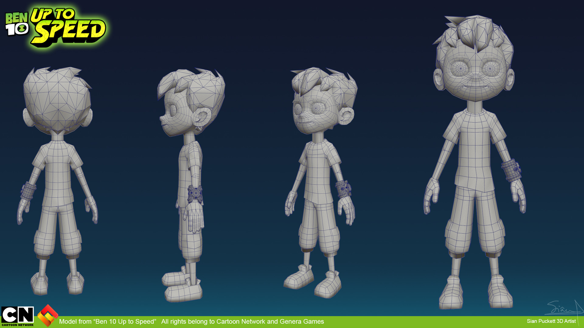 Artstation Ben 10 Sian Puckett