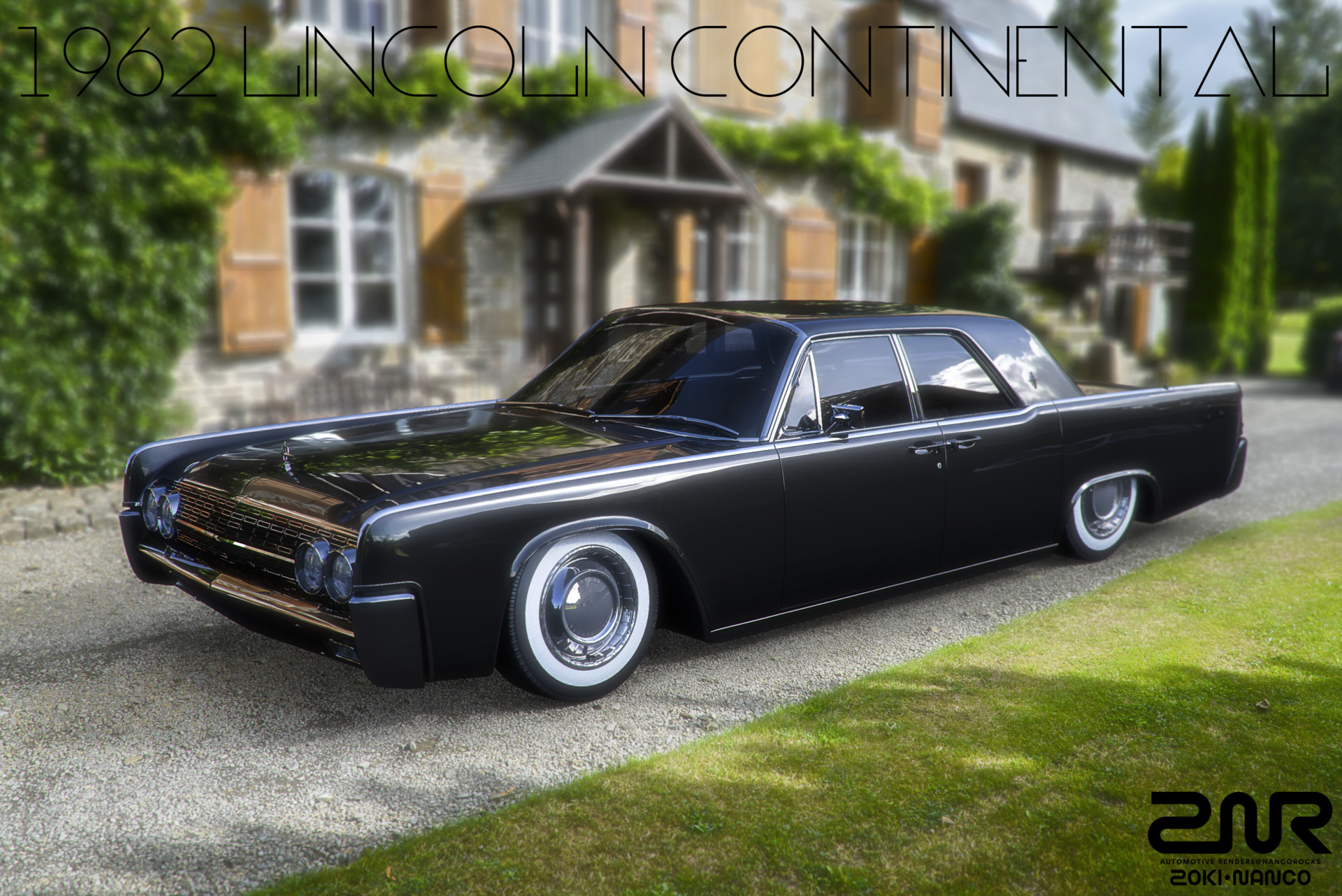 Artstation 1962 Lincoln Continental Zoki Nanco Nancorocks Znr3d