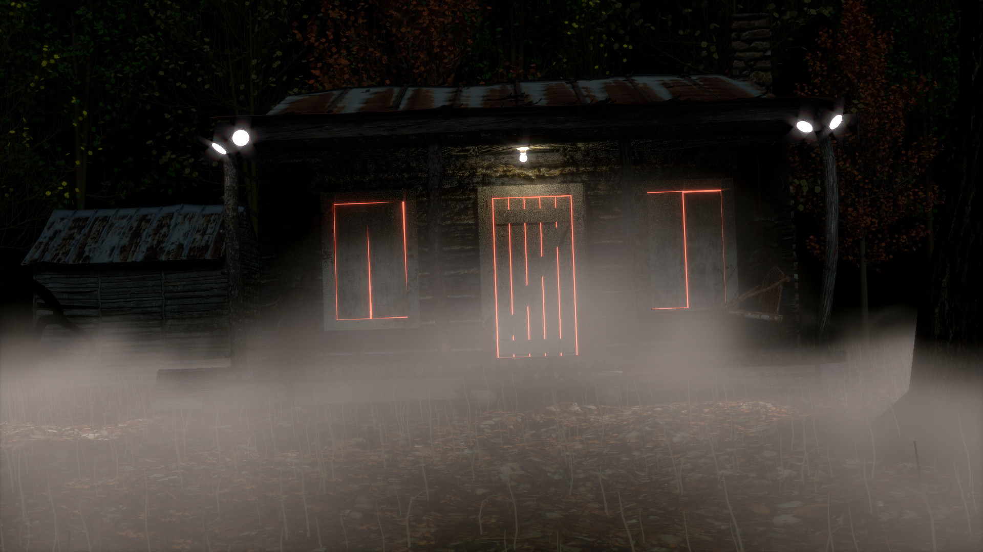 ArtStation Evil Dead cabin