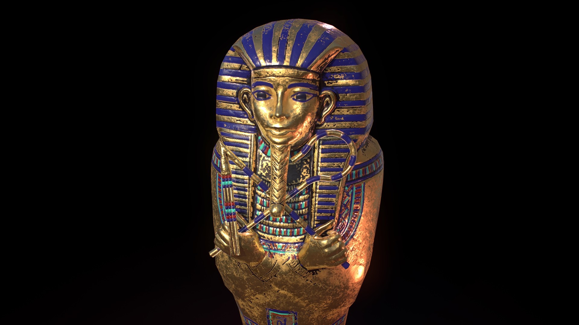 ArtStation - Pharaoh Sarcophagus