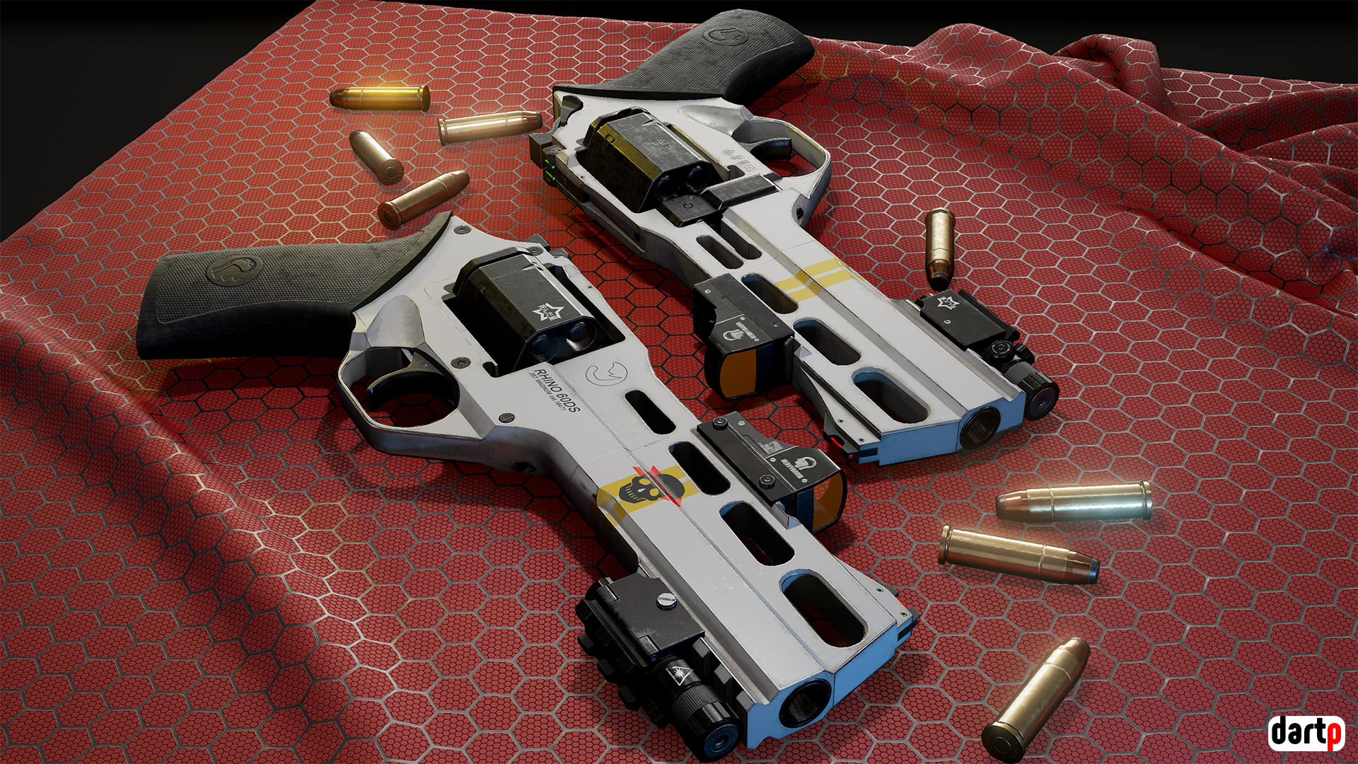 Artstation Chiappa Rhino 60ds Kirill Losev