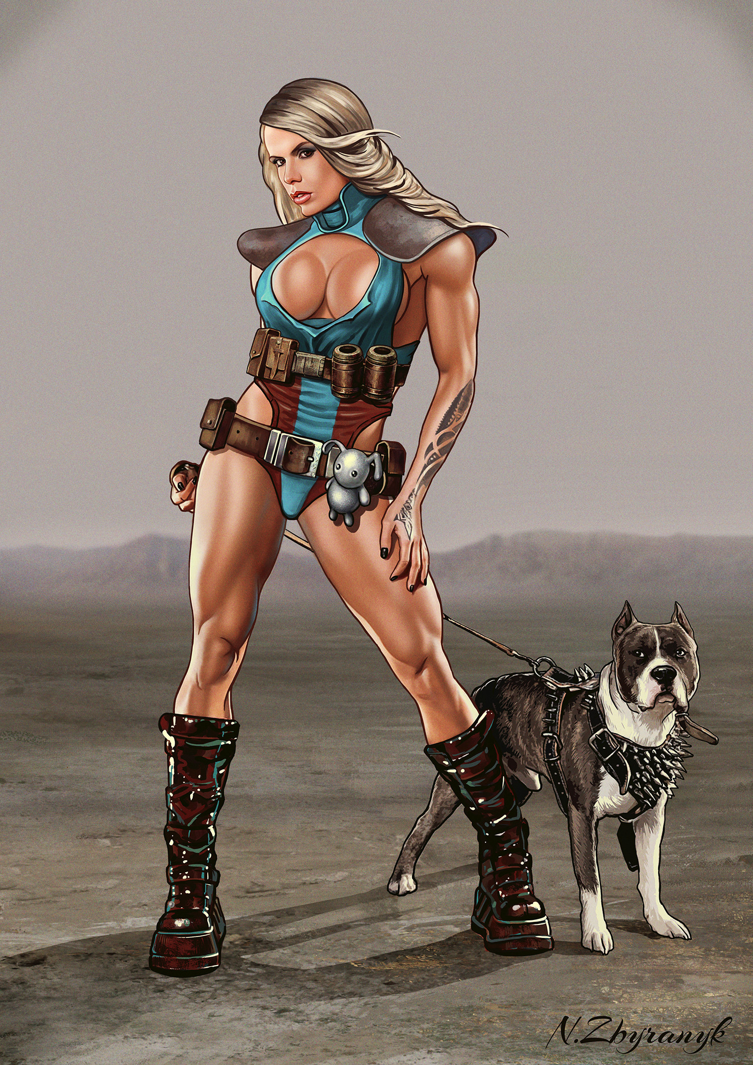 Artstation Comic Art Style Bodybuilders Nik Zbyranyk Images, Photos, Reviews