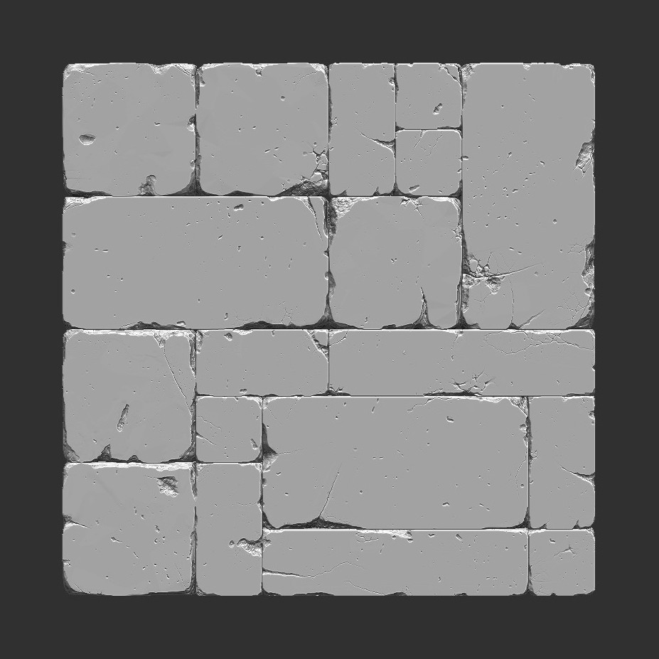 Artstation Tiled Stone Floor Game Texture Dan Rozanski