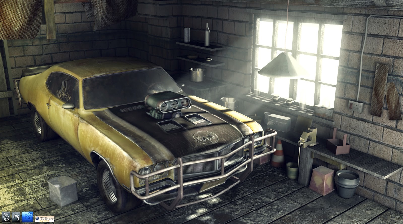 ArtStation - The OLD BUICK